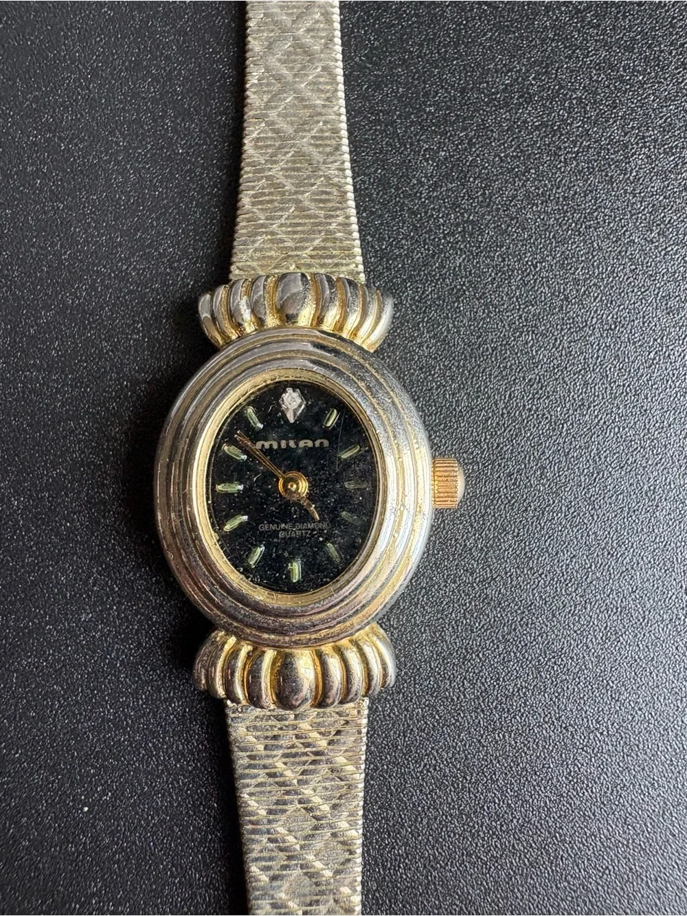 Milan Women’s Vintage Gold and Silver Tone Watch